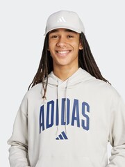 adidas Grey Collegiate Hoodie - Image 4 of 7