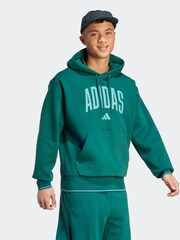 adidas Green Collegiate Hoodie - Image 3 of 6