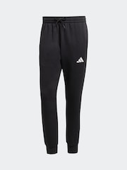 adidas Black Sportswear Fleece Colourblock Hooded Tracksuit - Image 8 of 8