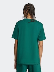 adidas Green Collegiate Lineage Graphic T-Shirt - Image 2 of 6