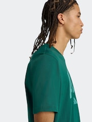 adidas Green Collegiate Lineage Graphic T-Shirt - Image 5 of 6