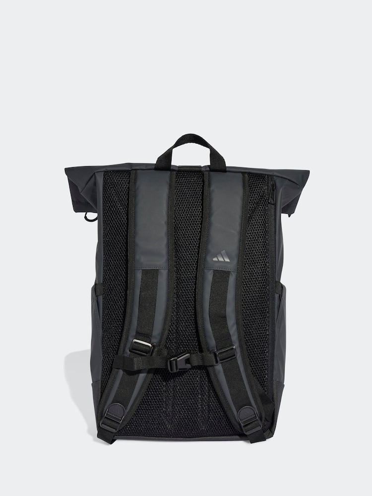 adidas Grey Hybrid Backpack - Image 2 of 5 adidas Grey Hybrid Backpack - Image 2 of 5