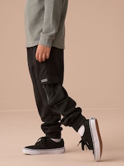 Angel & Rocket Black Frank Sporty Technical Joggers - Image 2 of 3