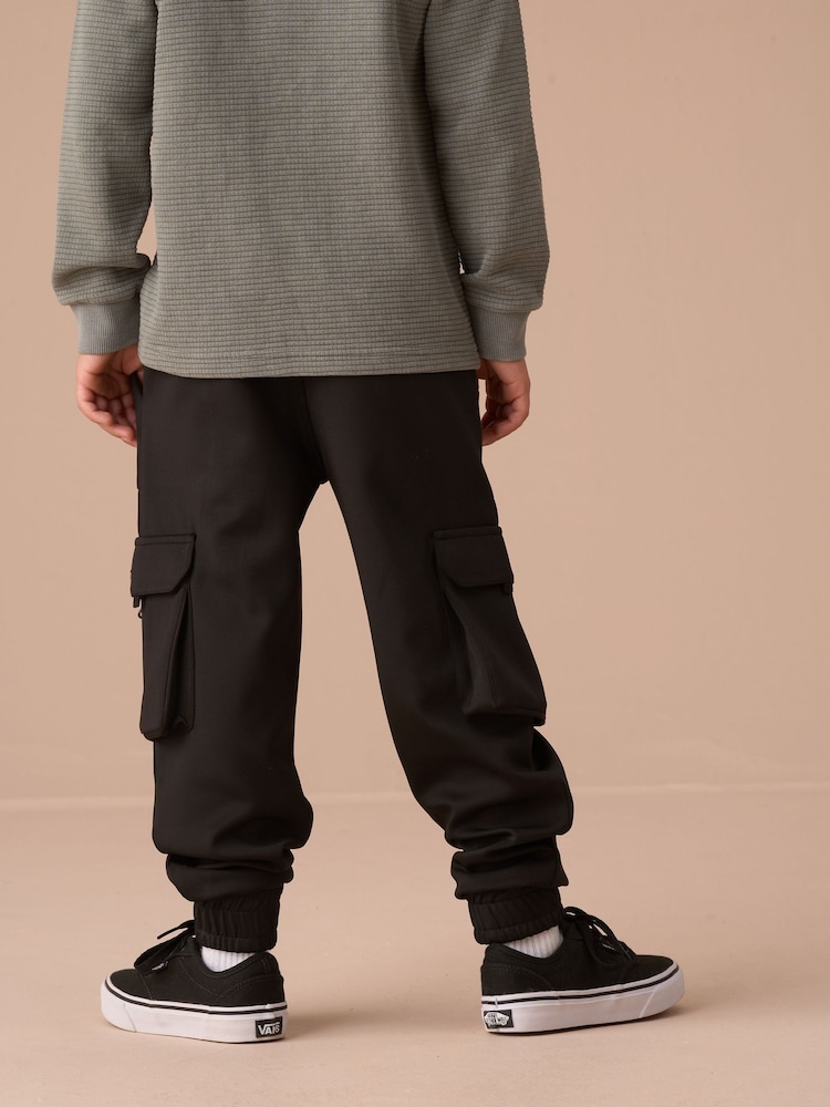 Angel & Rocket Black Frank Sporty Technical Joggers - Image 3 of 3
