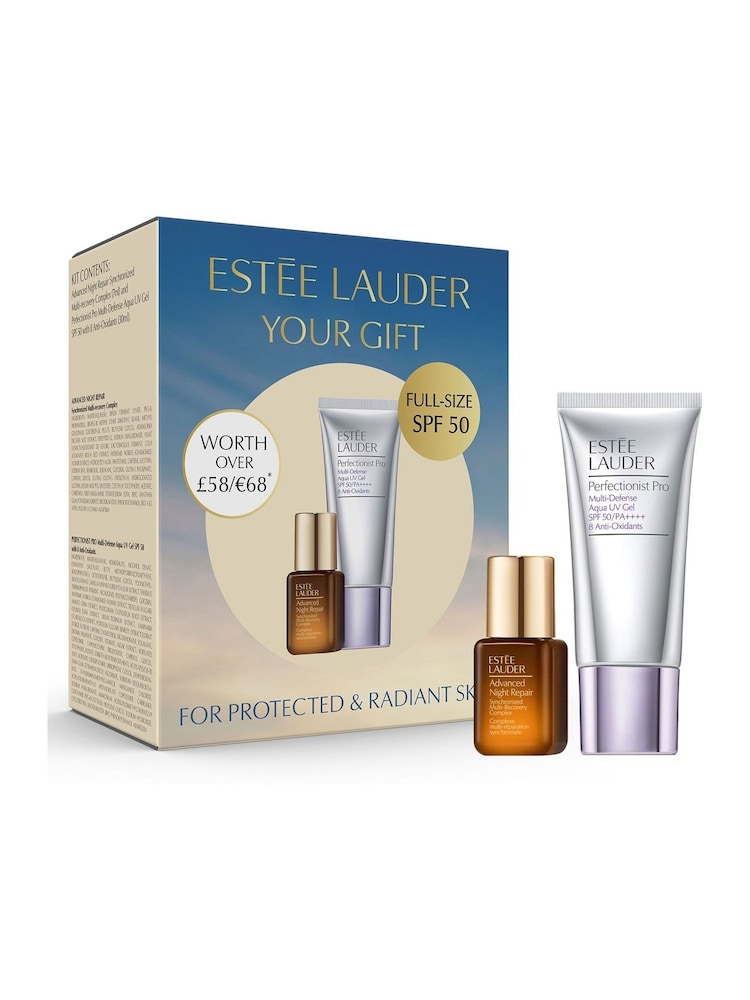 Estée Lauder Protect and Glow Routine Gift Set - Image 1 of 1 Estée Lauder Protect and Glow Routine Gift Set - Image 1 of 1