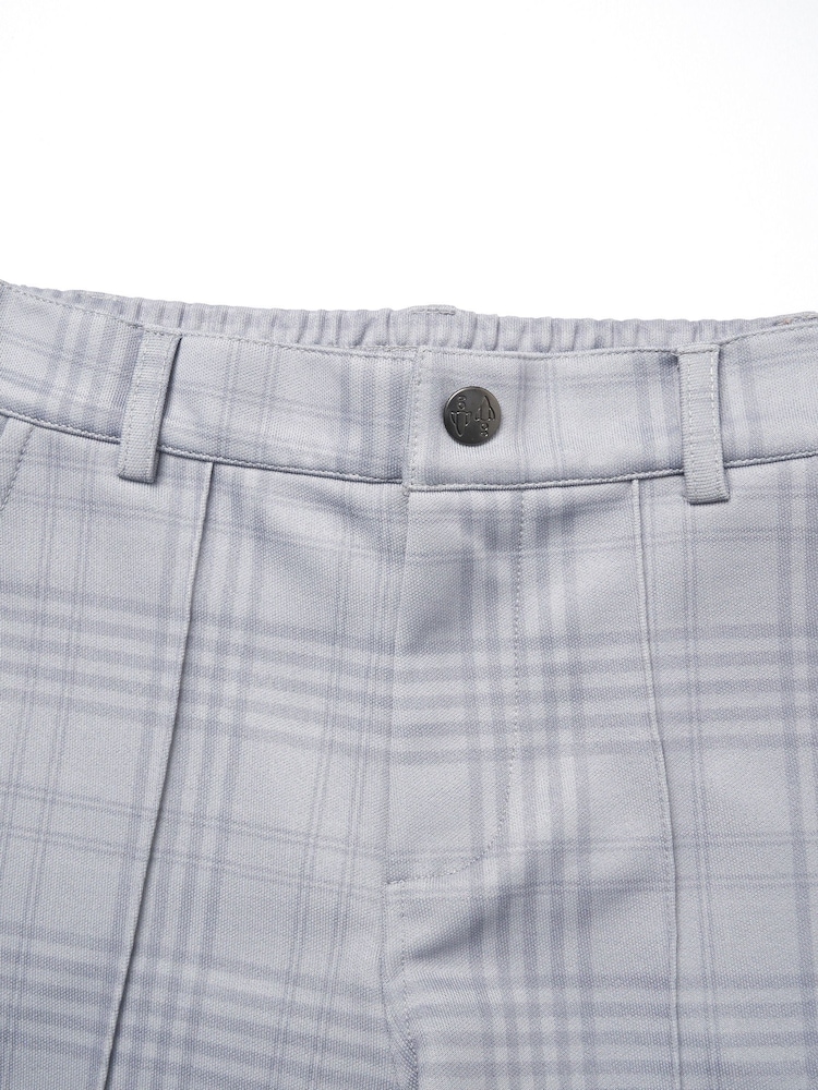 Angel & Rocket Grey Kane Textured 100% Cotton Shorts - Image 6 of 6 Angel & Rocket Grey Kane Textured 100% Cotton Shorts - Image 6 of 6