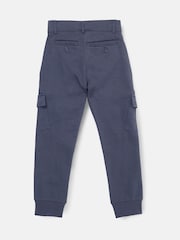 Angel & Rocket Blue Jude Smart Cargo Trousers - Image 5 of 6