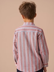 Angel & Rocket Red Benny Mandarin Stripe Shirt - Image 2 of 5