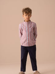 Angel & Rocket Red Benny Mandarin Stripe Shirt - Image 5 of 5