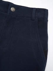Angel & Rocket Blue Benjamin Smart Textured Trousers - Image 6 of 6