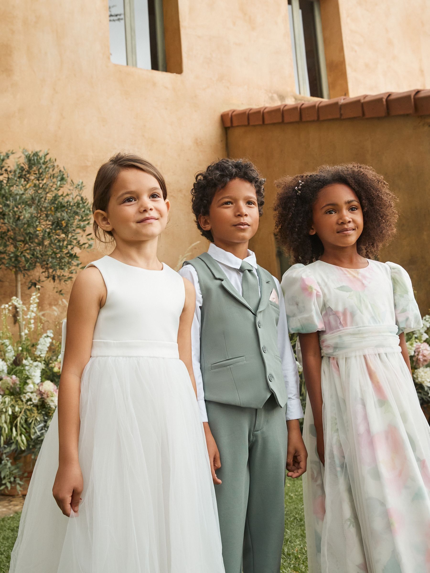 Buy Angel & Rocket Green Benjamin Smart Textured Waistcoat Set