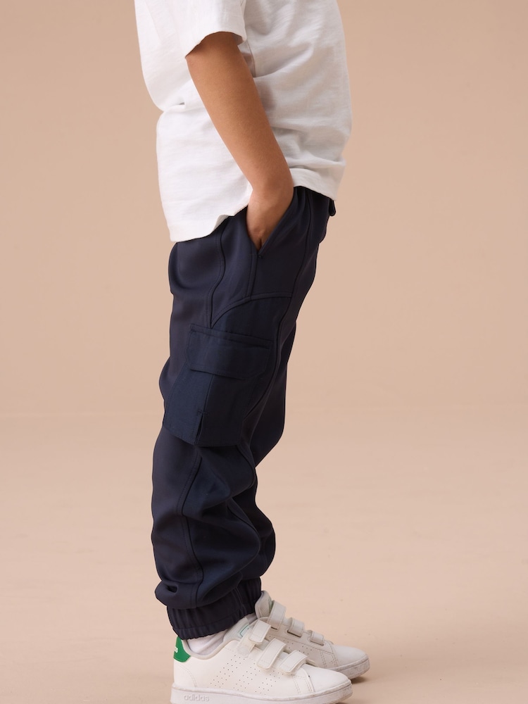 Angel & Rocket Frank Panelled Mix Fabric Joggers - Image 3 of 7