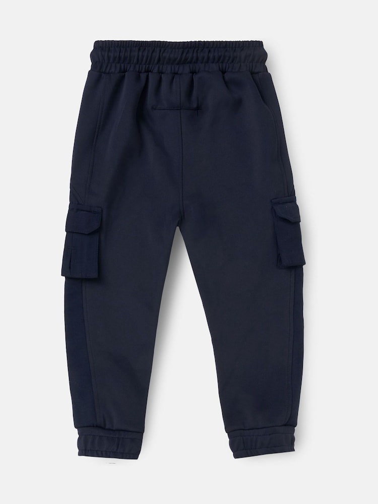Angel & Rocket Frank Panelled Mix Fabric Joggers - Image 5 of 7