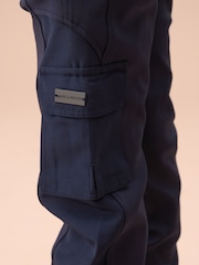 Angel & Rocket Frank Panelled Mix Fabric Joggers - Image 6 of 7