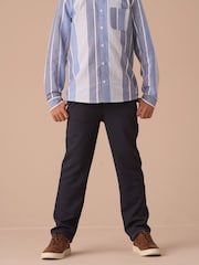 Angel & Rocket Black Oscar Smart Chino Trousers - Image 1 of 3