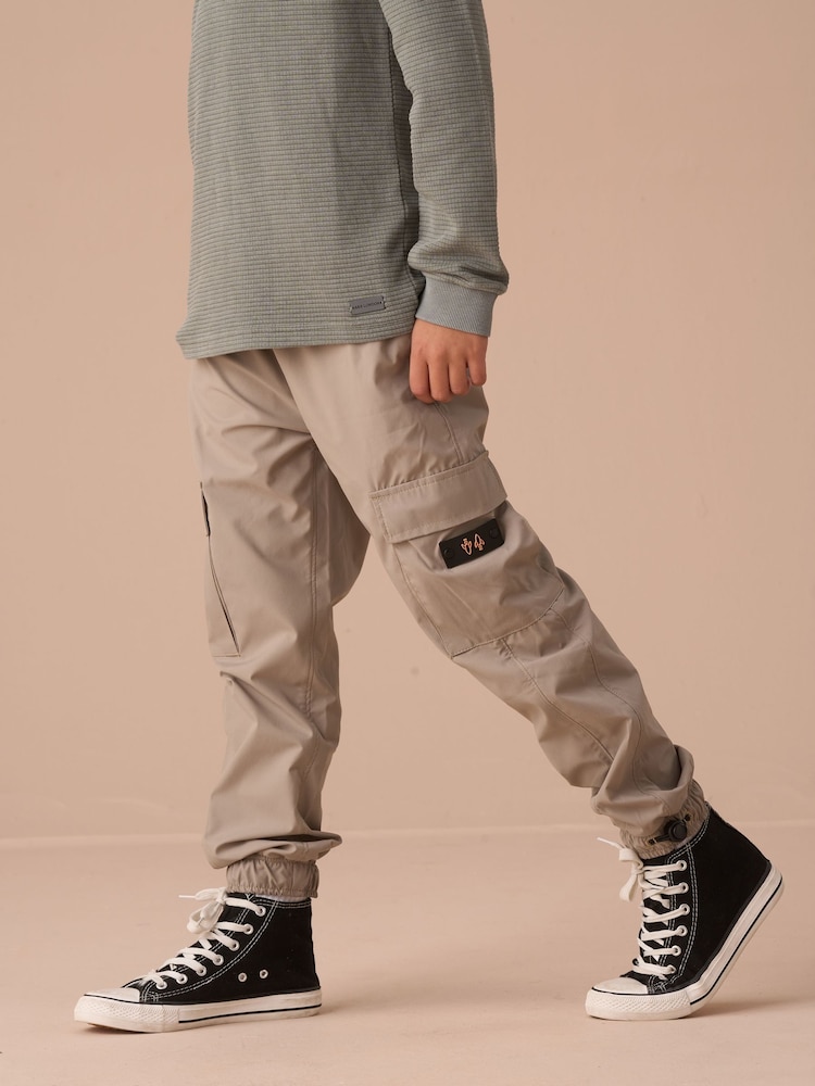 Angel & Rocket Cream Finn Technical Cargo Joggers - Image 1 of 9