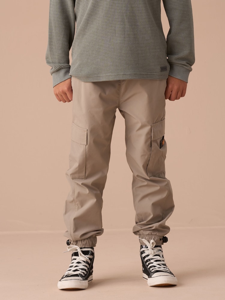 Angel & Rocket Cream Finn Technical Cargo Joggers - Image 2 of 9