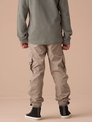 Angel & Rocket Cream Finn Technical Cargo Joggers - Image 3 of 9