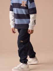 Angel & Rocket Blue Finn Technical Sport Joggers - Image 3 of 8