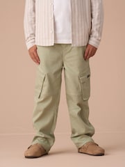 Angel & Rocket Green Jace Cargo Denim Jeans - Image 1 of 6