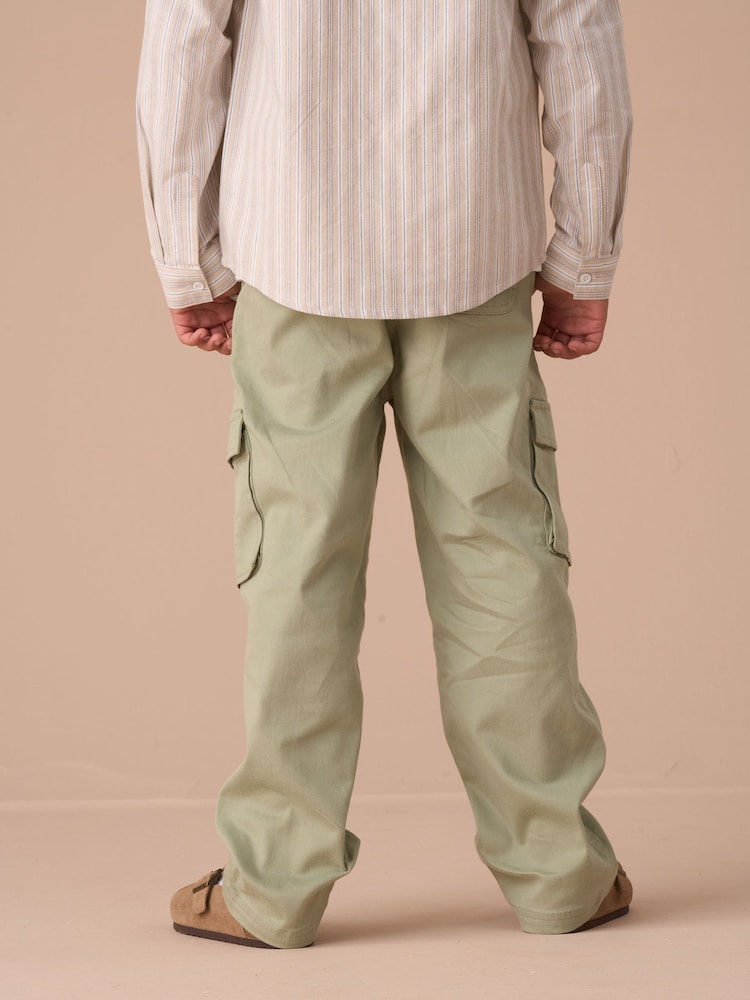 Angel & Rocket Green Jace Cargo Denim Jeans - Image 2 of 6 Angel & Rocket Green Jace Cargo Denim Jeans - Image 2 of 6