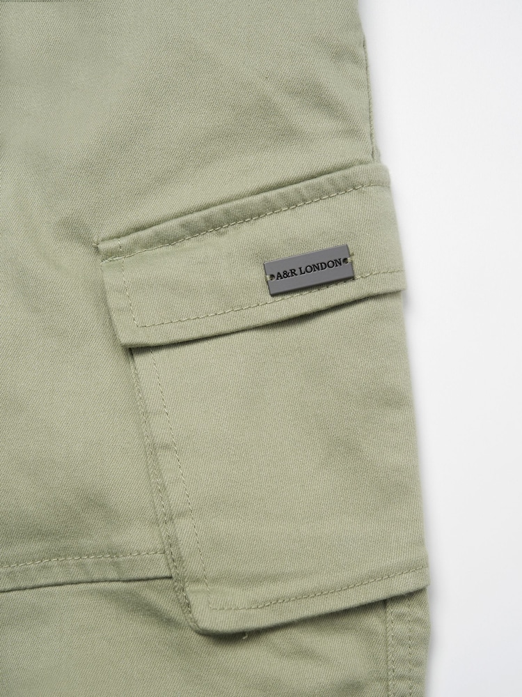 Angel & Rocket Green Jace Cargo Denim Jeans - Image 6 of 6