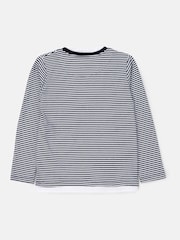 Angel & Rocket Blue Tao Smart Henley Mock 100% Cotton Shirt - Image 5 of 6