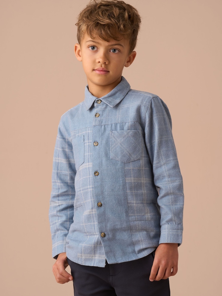 Angel & Rocket 100% Cotton Connor Block Check Shirt - Image 1 of 7