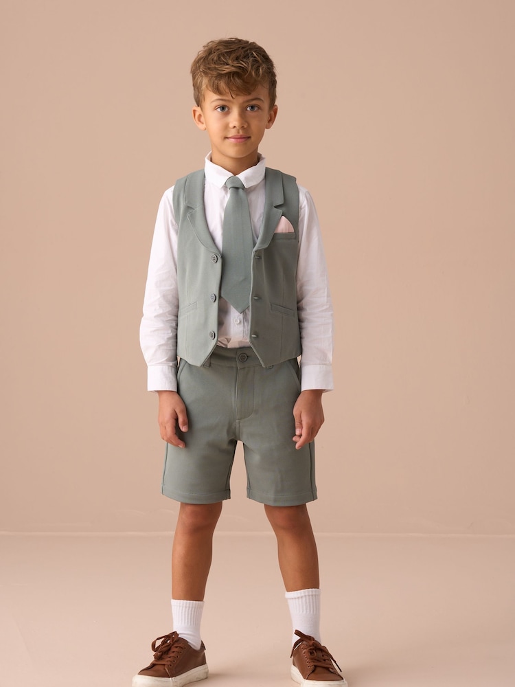 Angel & Rocket Benjamin Stijlvolle getextureerde shorts - Image 3 of 7