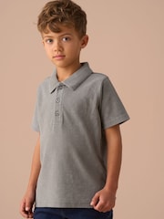 Angel & Rocket Green Rex Washed 100% Cotton Polo Shirt - Image 2 of 7