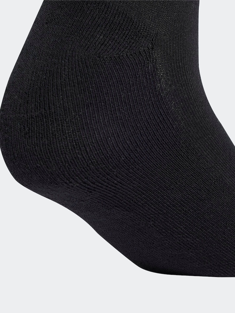 adidas Originals Black Ankle Socks 3 Pack - Image 5 of 5 adidas Originals Black Ankle Socks 3 Pack - Image 5 of 5
