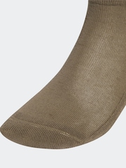 adidas Originals Green Mid Ankle Socks 3 Pack - Image 3 of 4