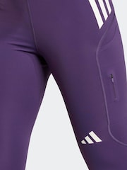 أرجواني - بنطلون ضيق من تشكيلة Adizero 1/1 L W من adidas - صورة 4 من 9
