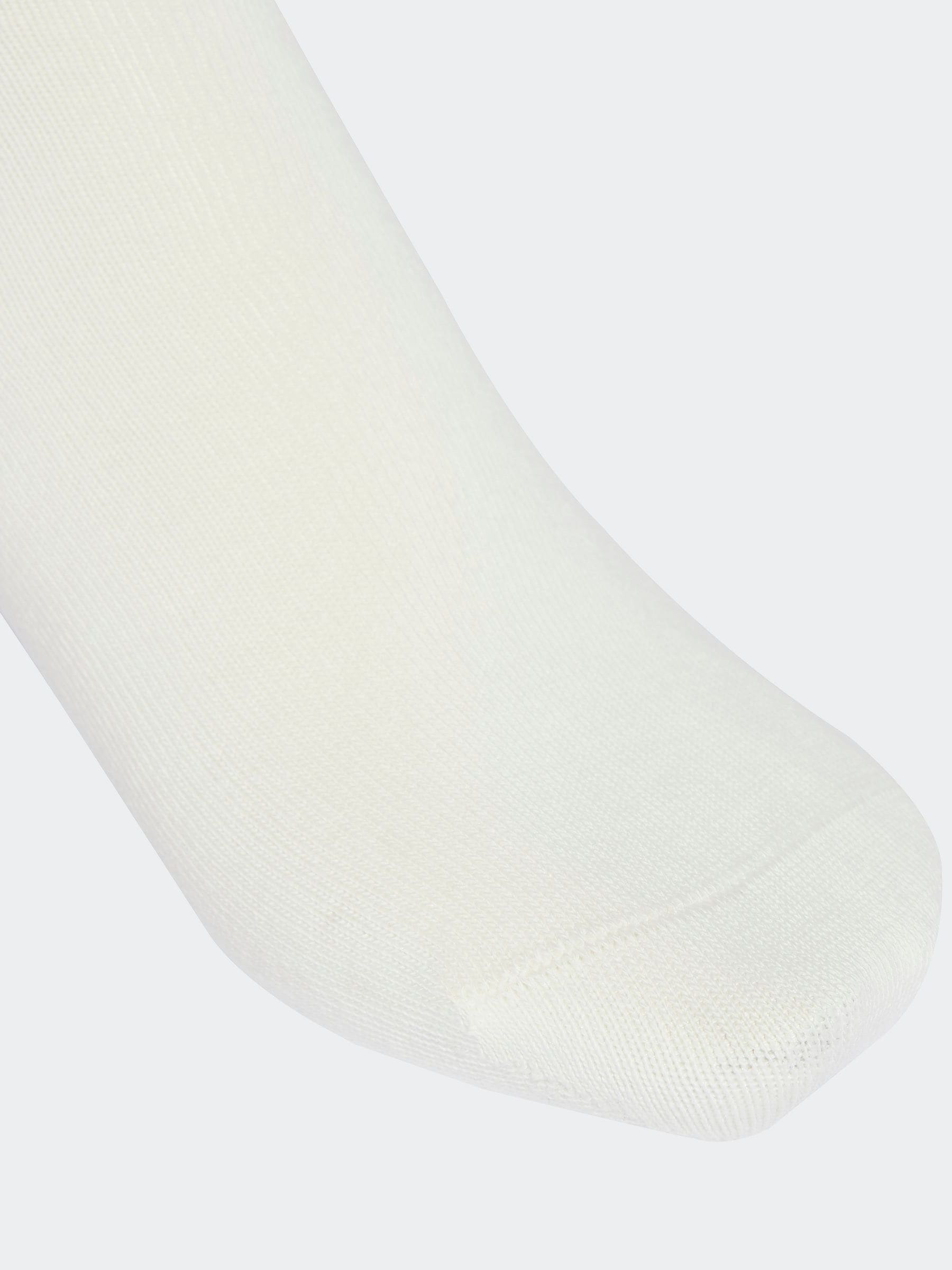 Buy adidas Originals White Ecru Crew Three Stripe Socks 3 Pairs