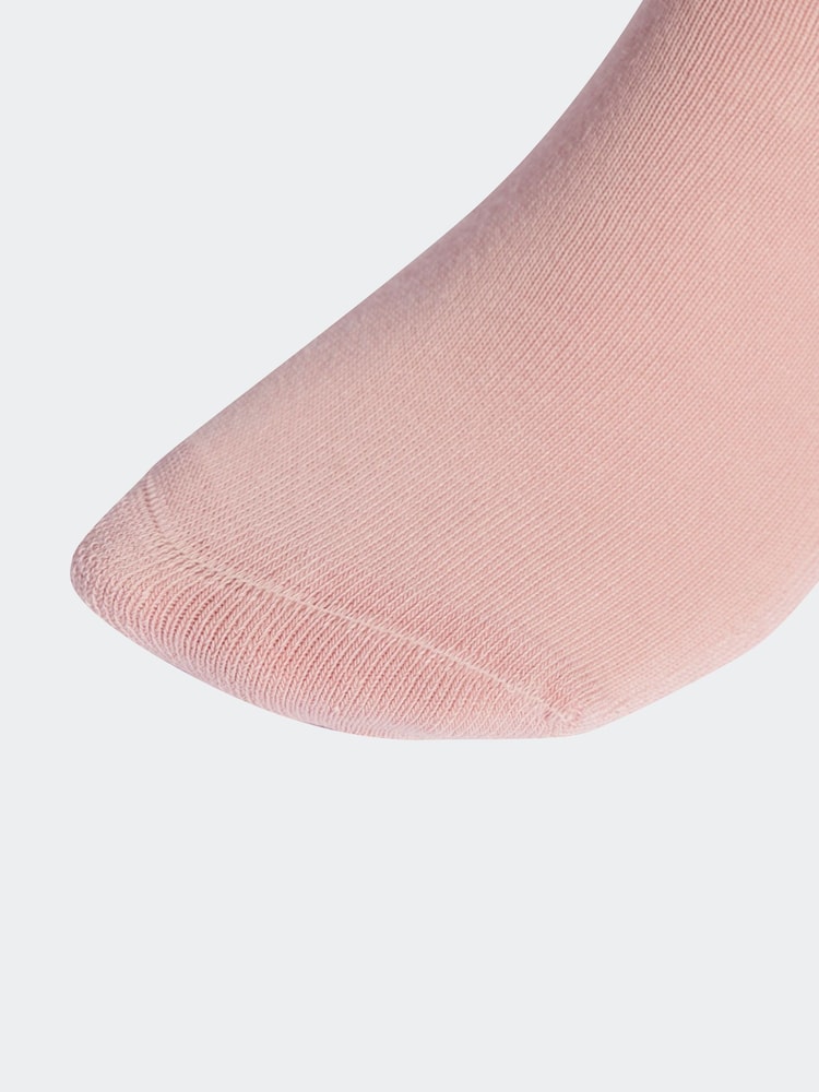 adidas Originals Pink Ankle 3 Pack Socks - Image 3 of 4