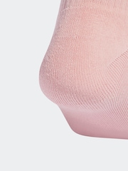 adidas Originals Pink Ankle 3 Pack Socks - Image 4 of 4