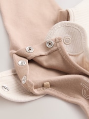 Neutral Jersey Dungaree and Bodysuit Baby Set (0mths-2yrs) - Image 5 of 8