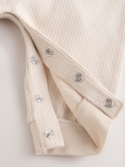 Neutral Jersey Dungaree and Bodysuit Baby Set (0mths-2yrs) - Image 7 of 8