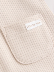 Neutral Jersey Dungaree and Bodysuit Baby Set (0mths-2yrs) - Image 8 of 8