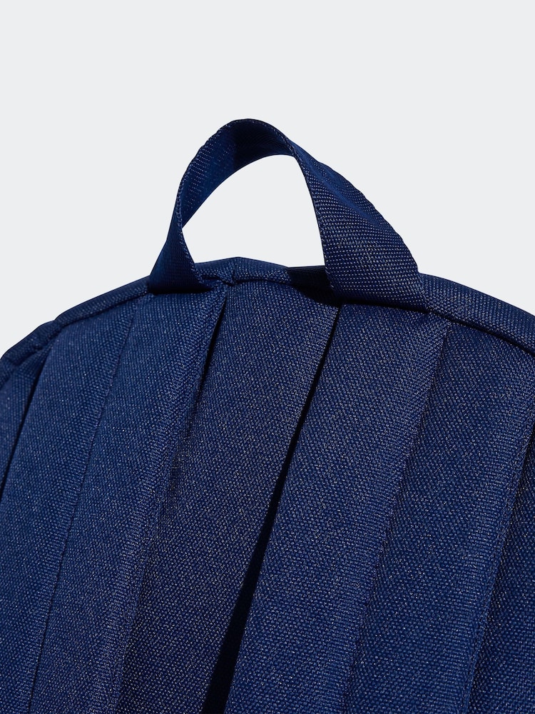 adidas Blue Classic Tape Backpack - Image 6 of 6