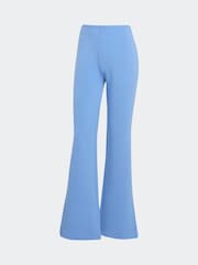 Azul - adidas ALL SZN Soft Lux Flared Trousers - Imagen 7 de 7