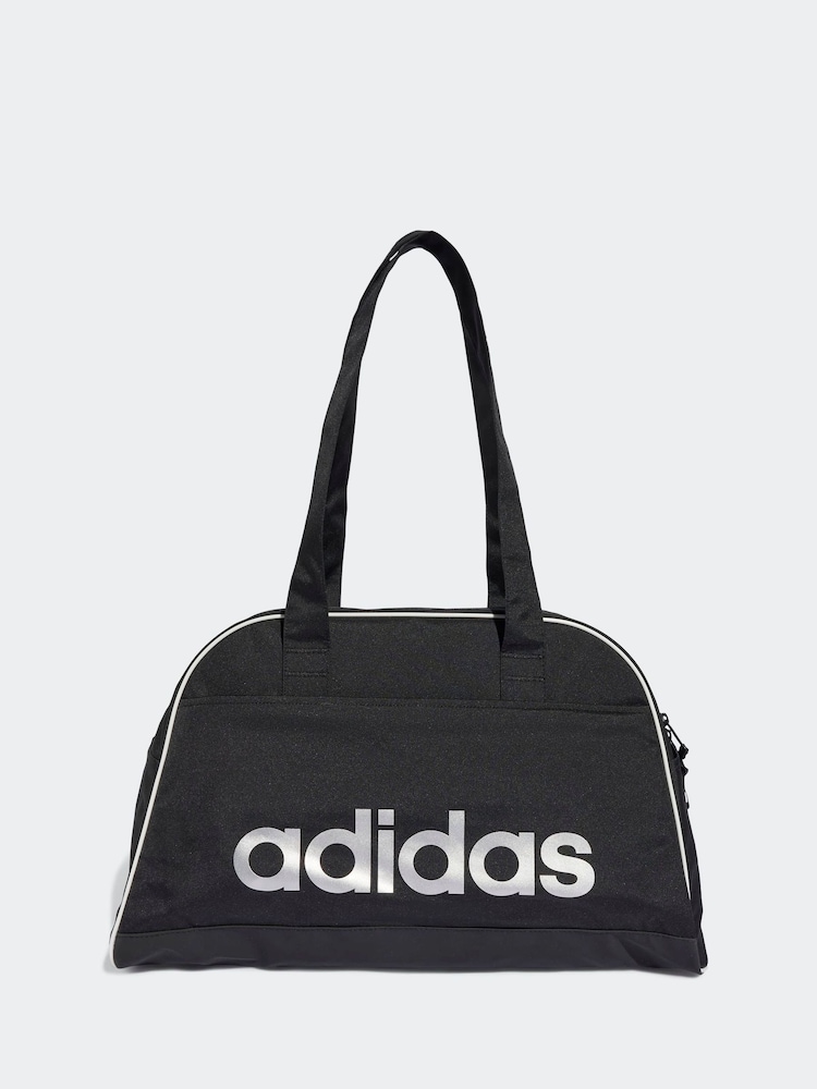 adidas Black Linear Essentials Bowling Bag - Image 1 of 6 adidas Black Linear Essentials Bowling Bag - Image 1 of 6
