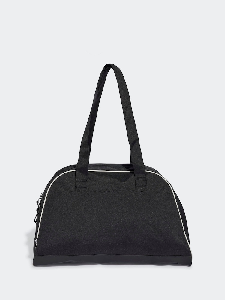 adidas Black Linear Essentials Bowling Bag - Image 2 of 6 adidas Black Linear Essentials Bowling Bag - Image 2 of 6
