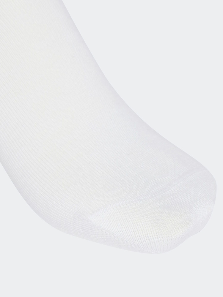 adidas Originals White Crew Socks 6 Pack - Image 4 of 4 adidas Originals White Crew Socks 6 Pack - Image 4 of 4