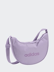adidas Purple Linear Essentials Shoulder Bag - Image 1 of 1
