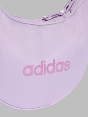 adidas Purple Linear Essentials Shoulder Bag - Image 6 of 6