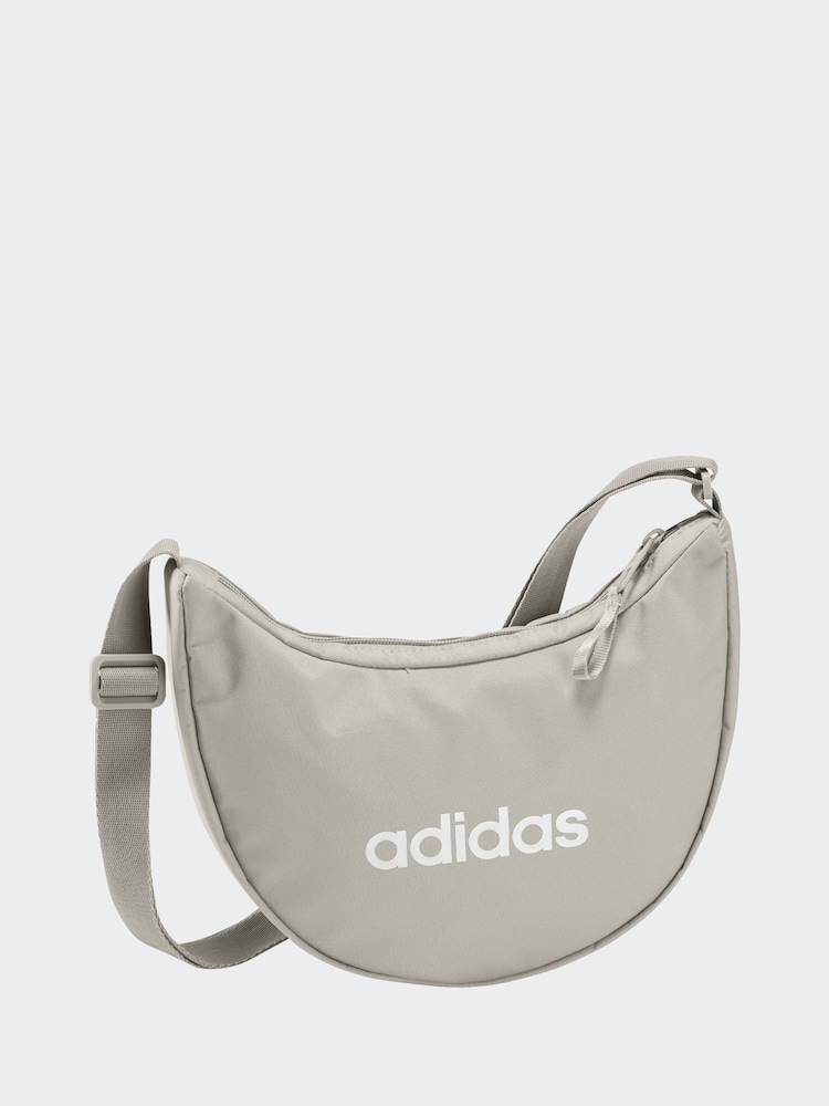 adidas Grey Linear Essentials Shoulder Bag - Image 1 of 1