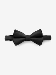 Black Twill Bow Tie - Image 1 of 5