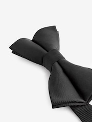 Black Twill Bow Tie - Image 5 of 5