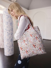 Cath Kidston Lady Luck Perfect Shopper Cotton Bag - Image 1 of 4